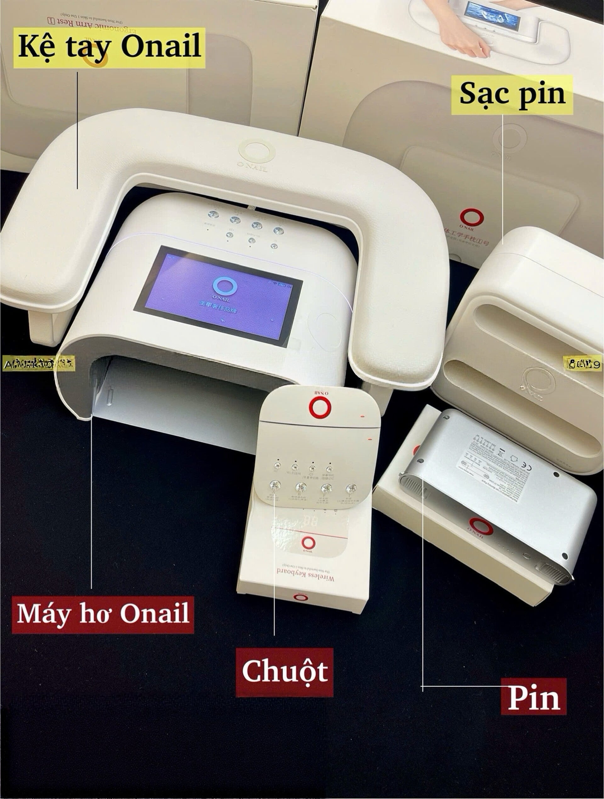 AI nail lamp merk Onail PRE-ORDER