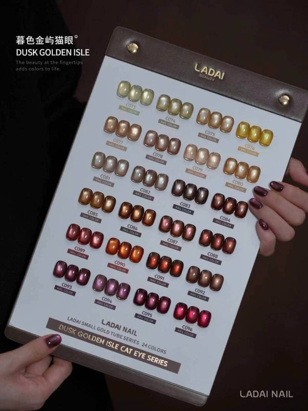LADAI cateye gel collectie DUST GOLDEN ISLE (NIEUW)