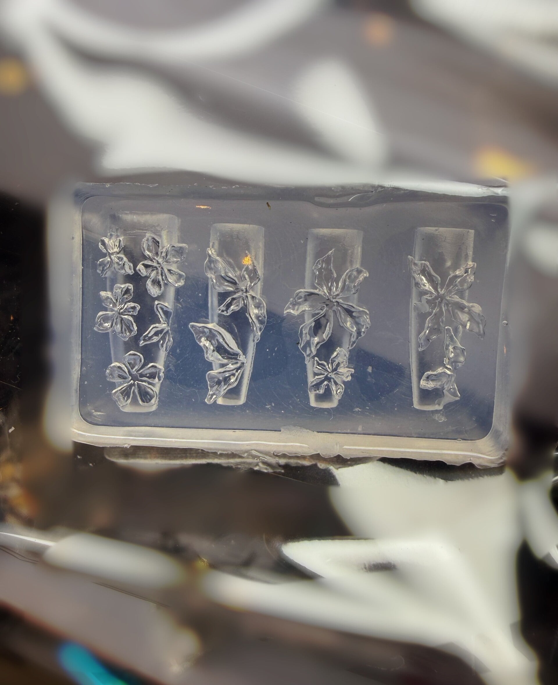 3d nailart silicone gietvorm 001