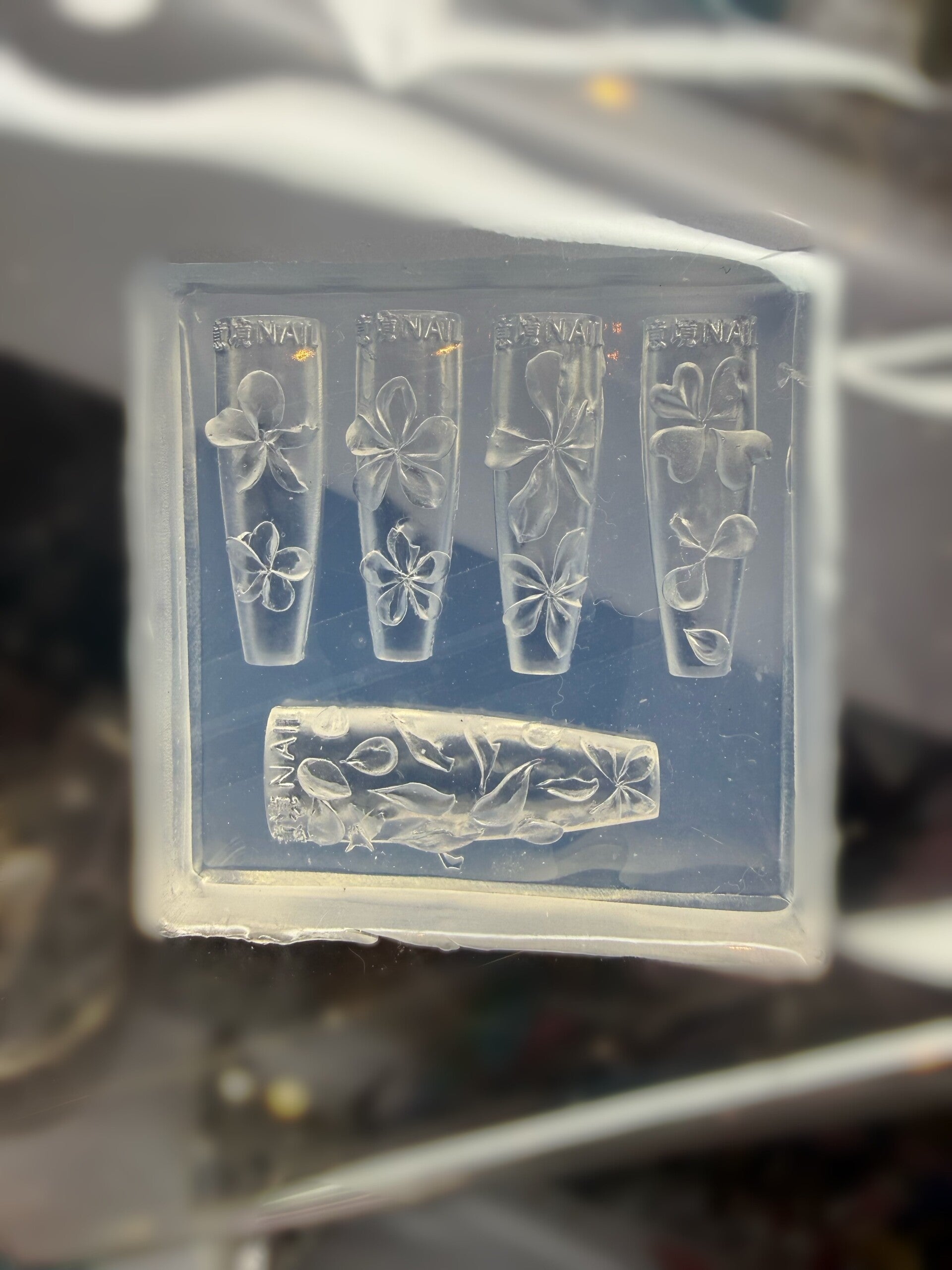 3d nailart silicone gietvorm 002