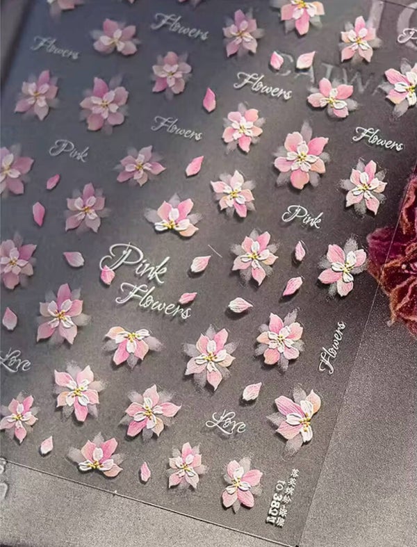 Nailart stickers bloemen 030