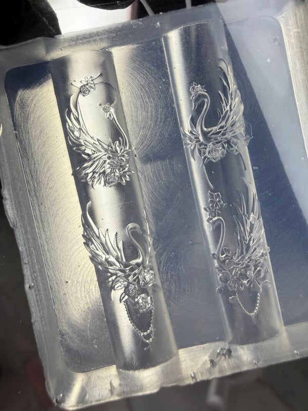 3d nailart silicone gietvorm 009