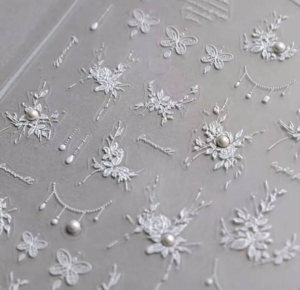 Nailart stickers bloemen 048