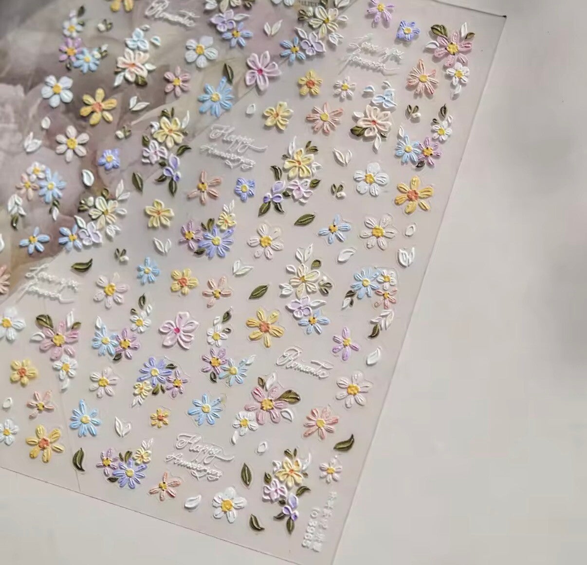 Nailart stickers bloemen 051