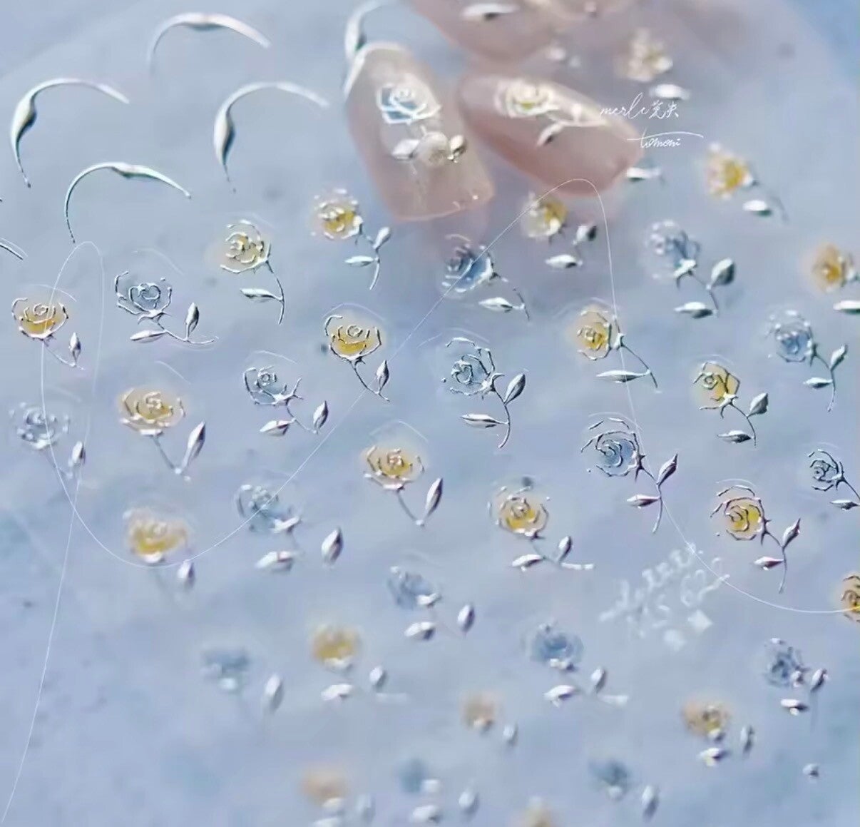 Nailart stickers rozen 005