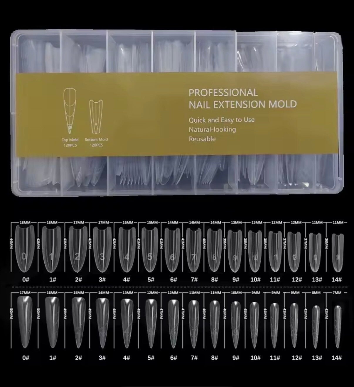 Sandwich dual vorm Stiletto XXXL