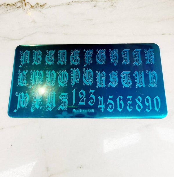 Stamping plate 056