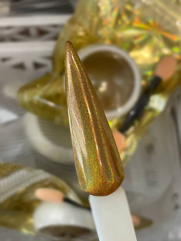 Hologram goud chrome poeder