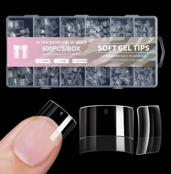 HALVE TIPS Square KORT S met plak rand