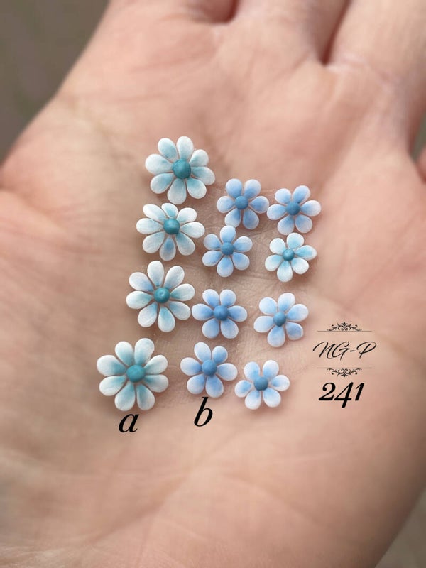 3d acryl handgemaakt bloemen 241b - per stuk
