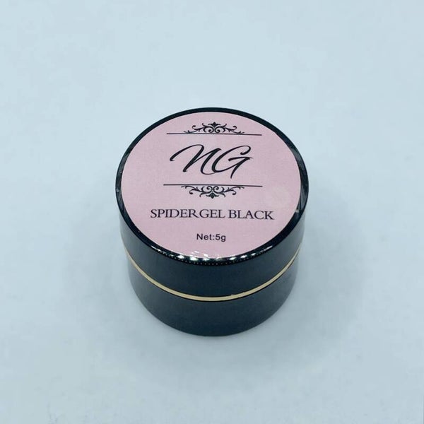 Spider gel zwart/ wit