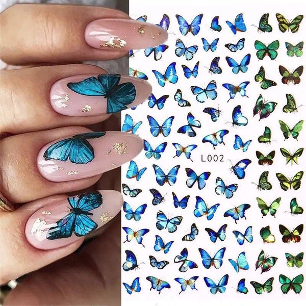 Nailart stickers vlinders 013