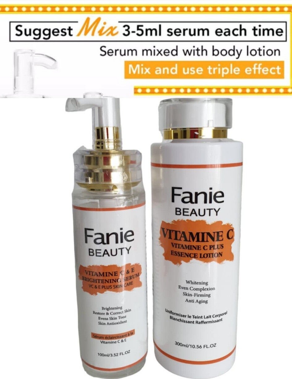 Body Lotion / Vitamin C&E/ Lotion & Serum