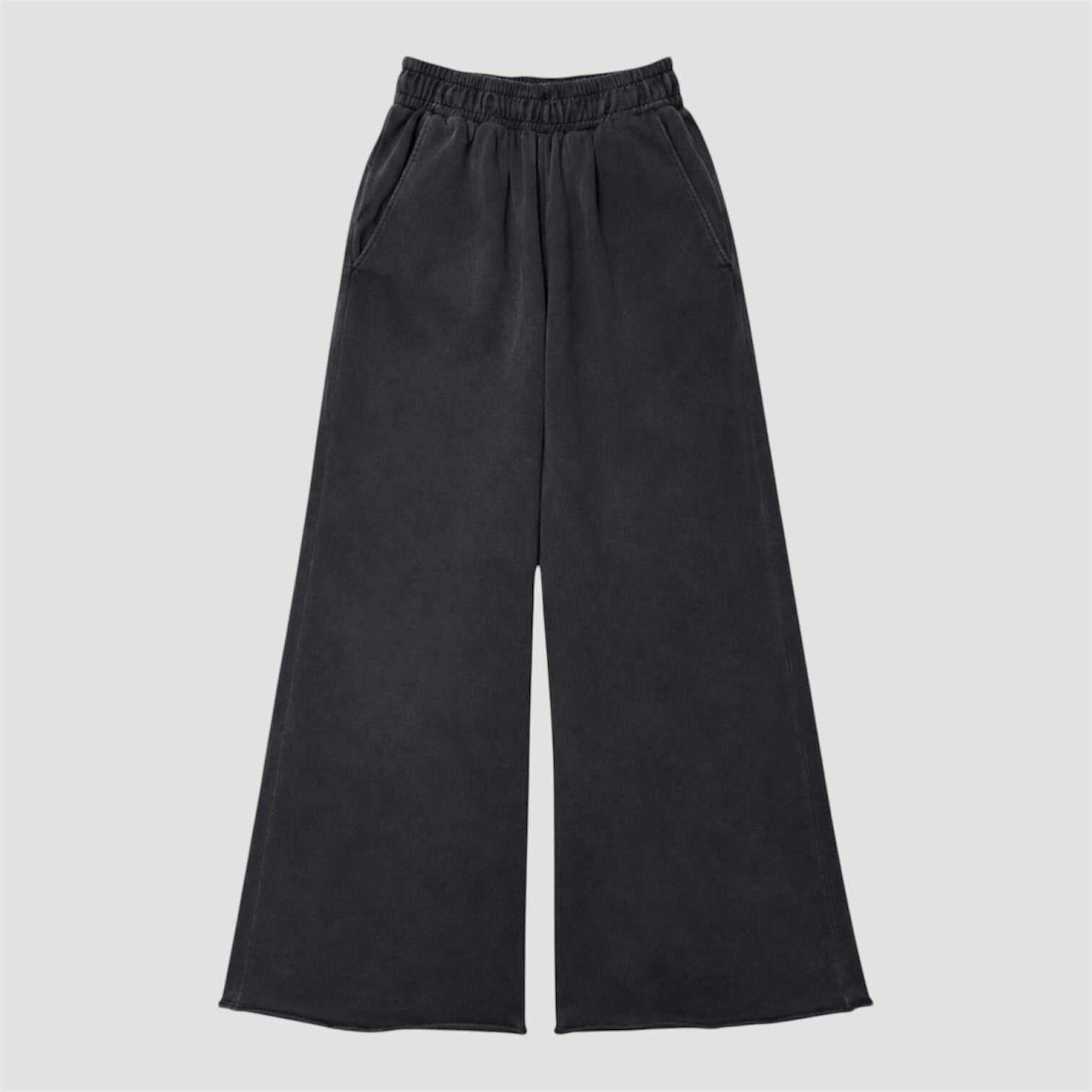 Oversized Joggers Washed Black
