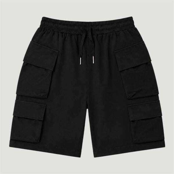 Cargo Shorts Full Black