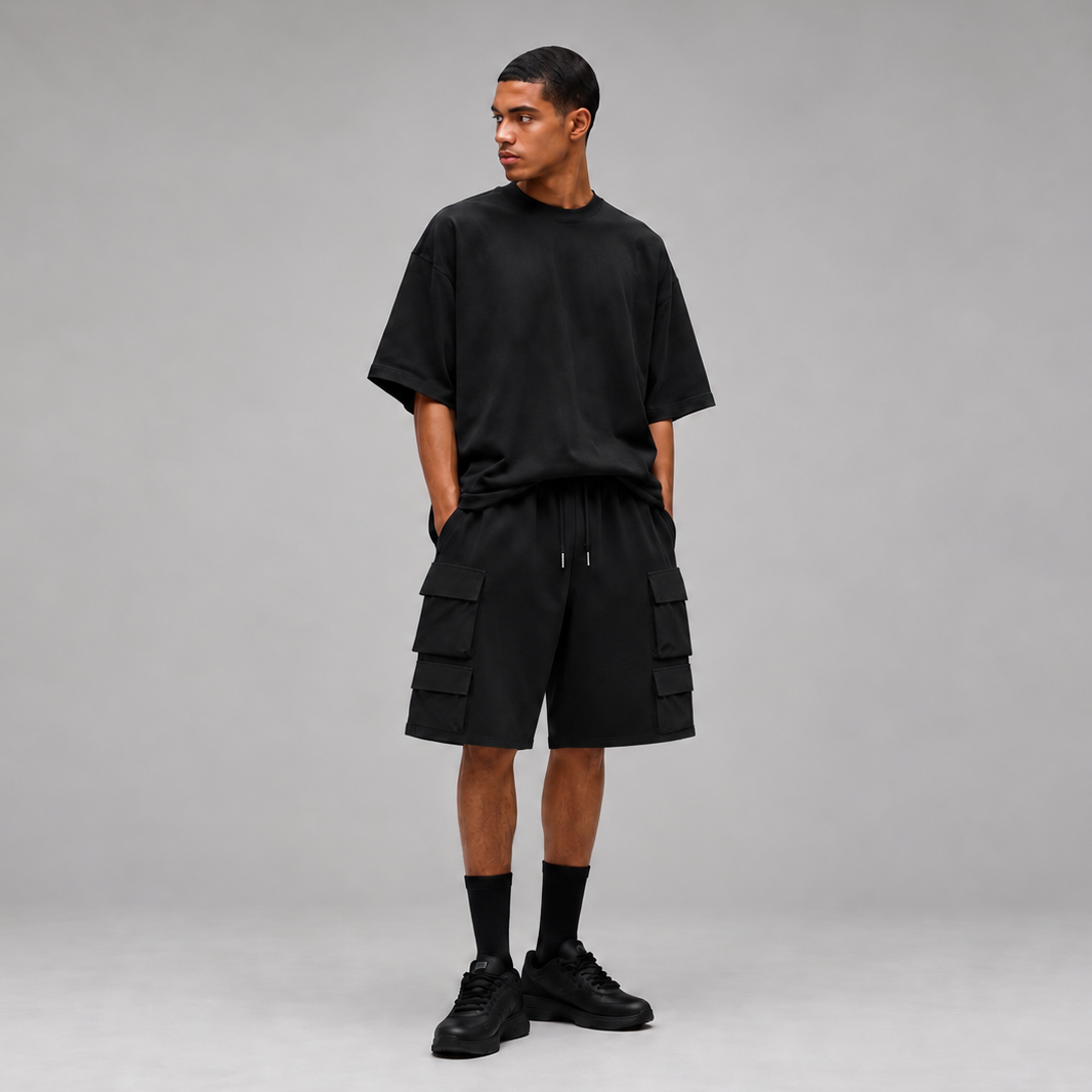 Cargo Shorts Black
