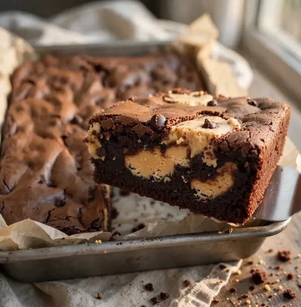 Cookie Dough brownies