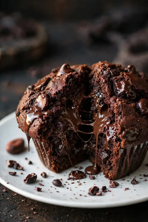 Double Chocolate chip muffin