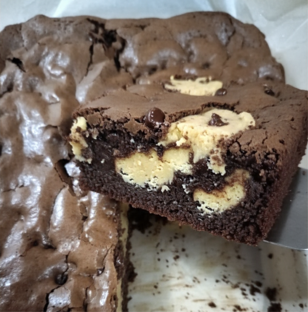 Cookie Dough brownies