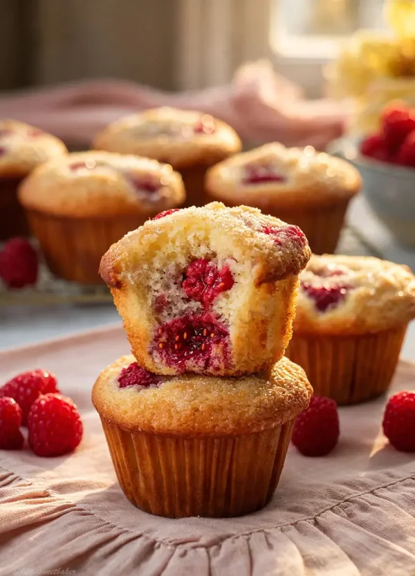 Raspberry muffin