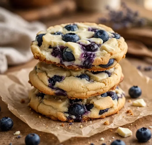 Blueberry Cheesecake Cookies