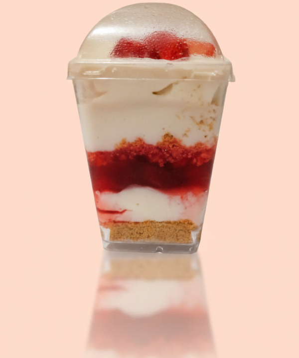Strawberry Cheesecake cups