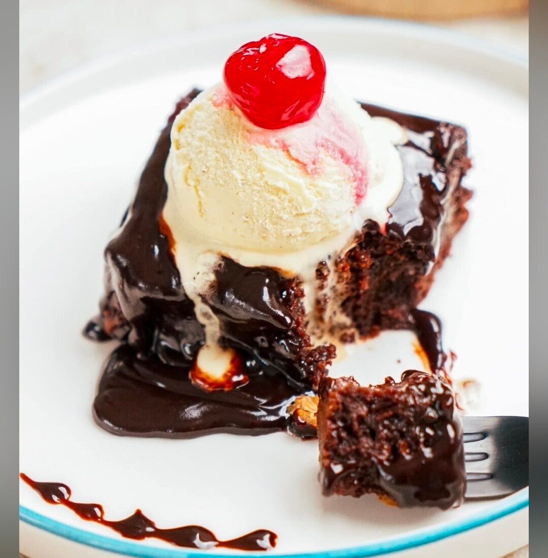 Hot Fudge Brownie