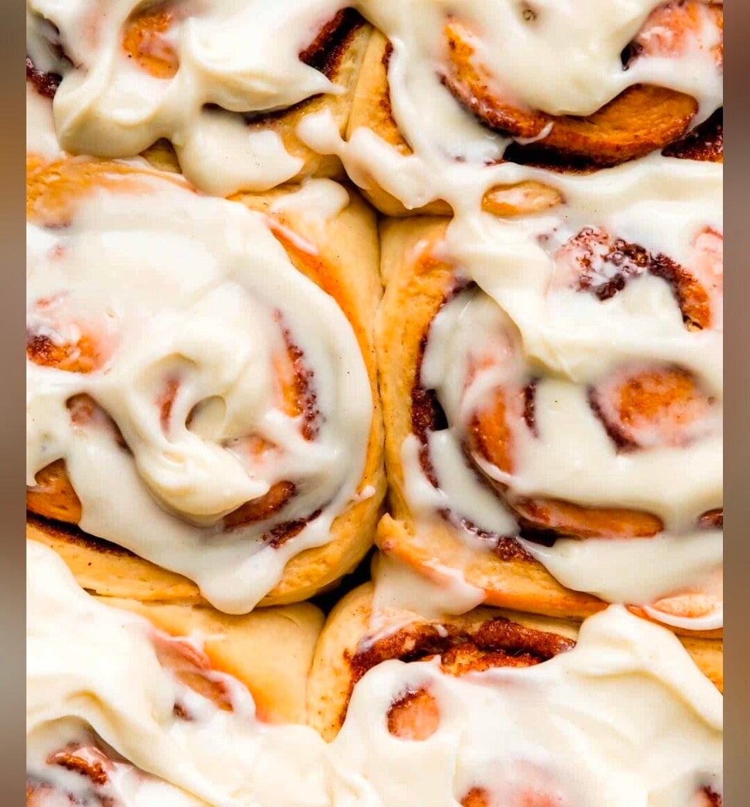 Iced Cinnamon Rolls