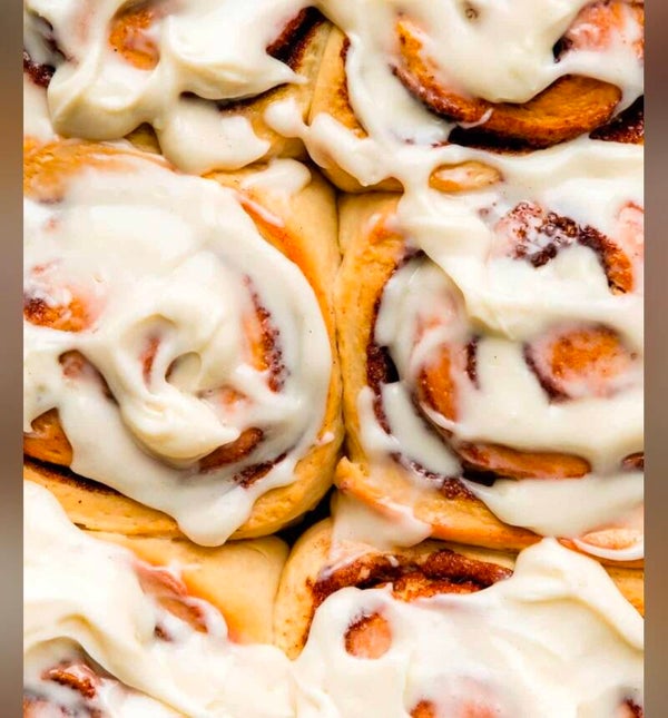 Iced Cinnamon Rolls