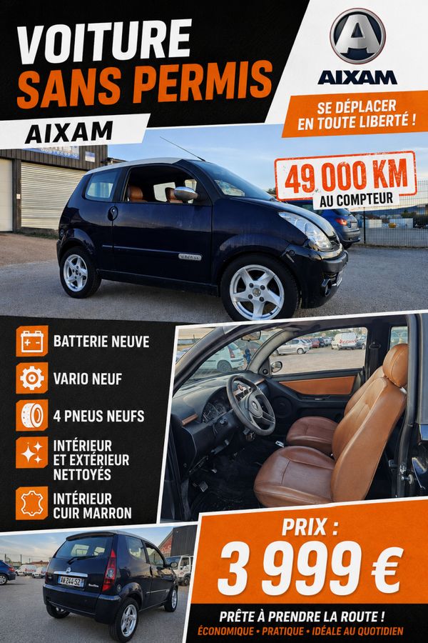 Sans permis aixam
