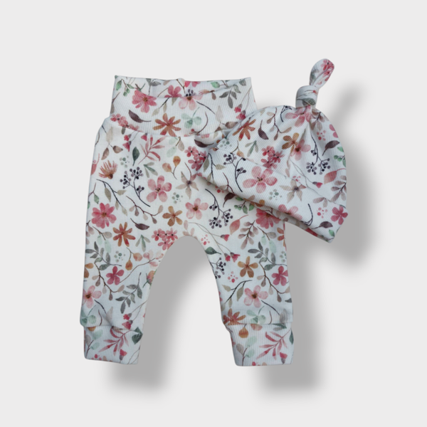 Babyset floral summer