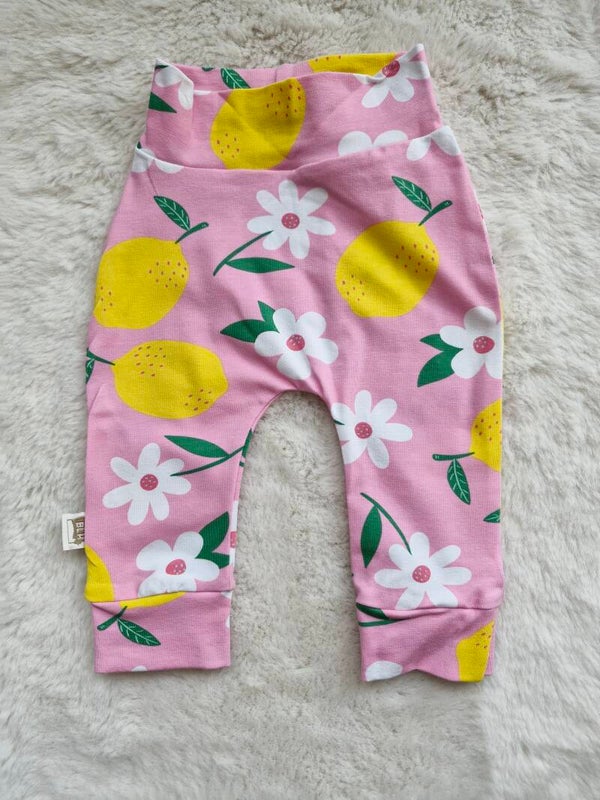 Broekje 62 lemon pink