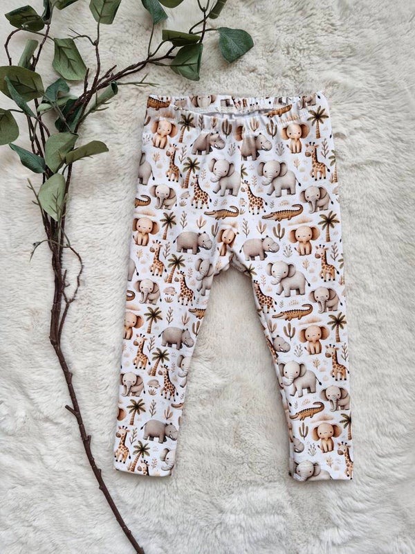 Legging 86 jungle olifant