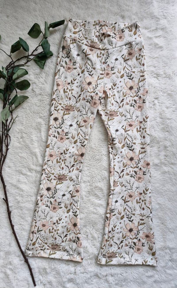 Legging of flare vintage bloom