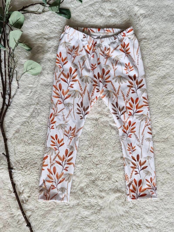 Legging 92 takjes brique groot