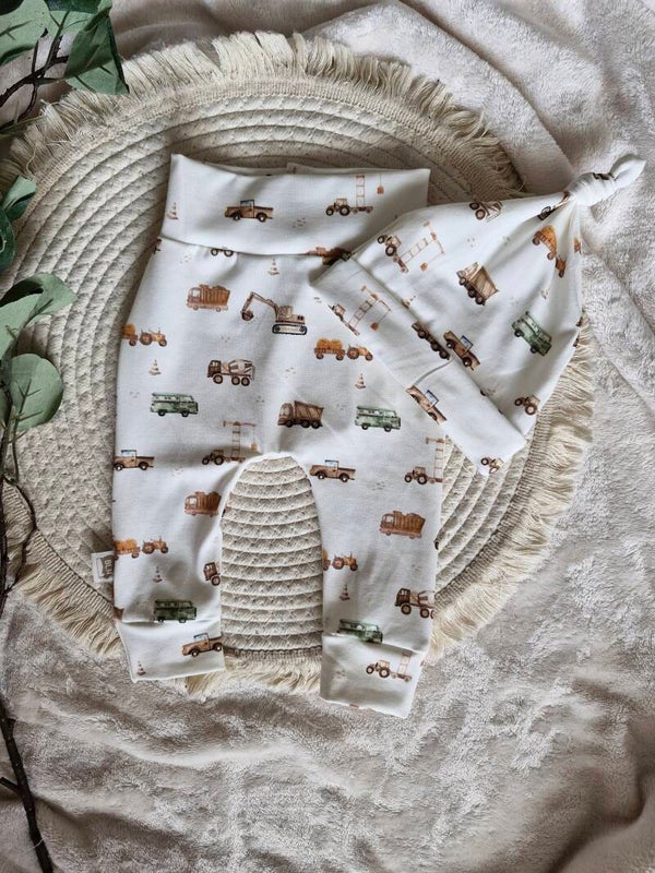 Babyset 56 bouwvoertuigen