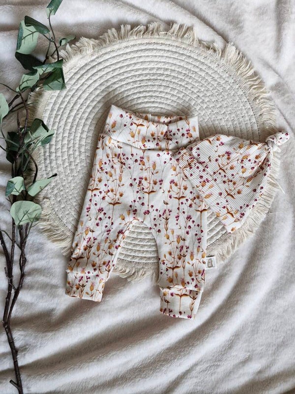 Babysetje 50 floral framboos