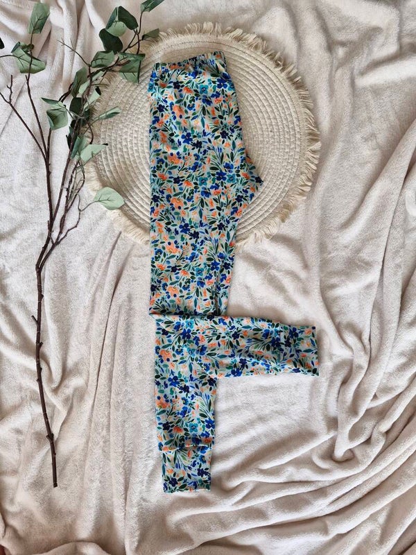 Legging 134 mint groen