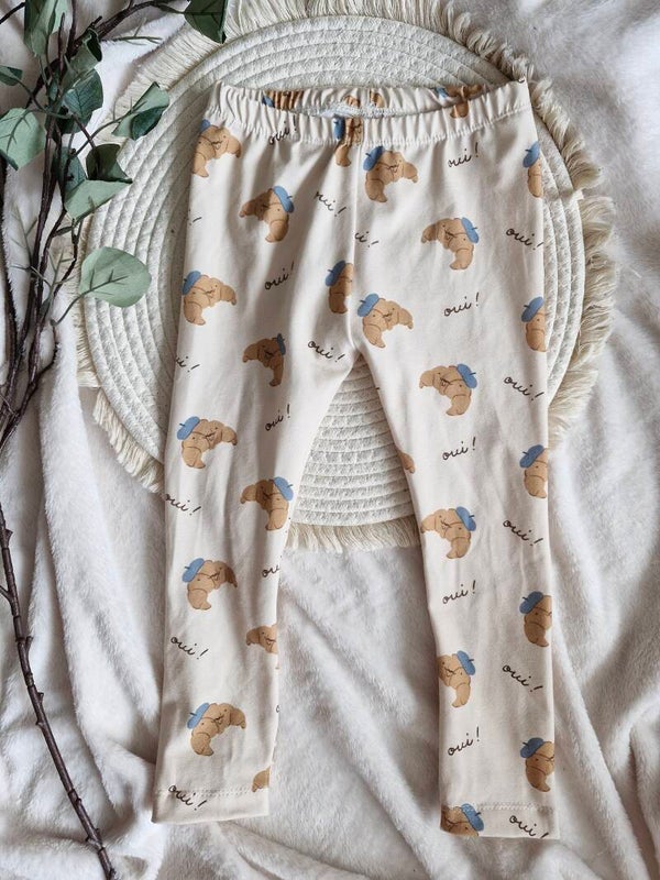 Legging 98 croissantjes
