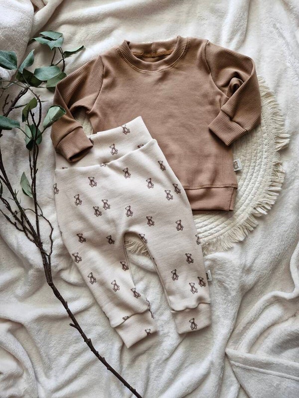 teddy rib cacao combinatieset