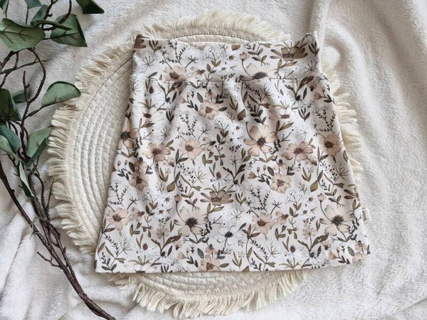 Rokje liv 122/128 vintage bloom