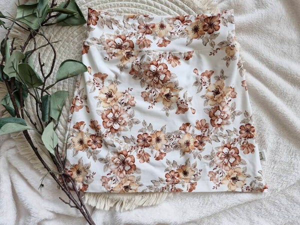 Rokje liv franse bloemen