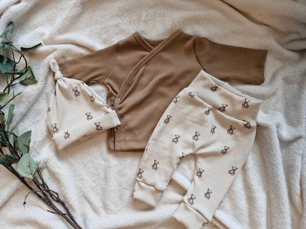 Babyset teddybeer