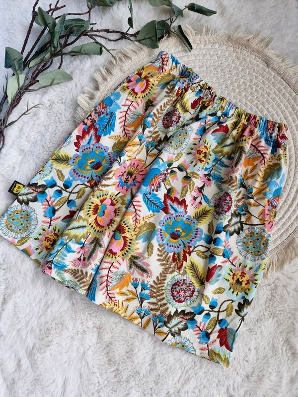 Rimpelrokje 116 multicolor