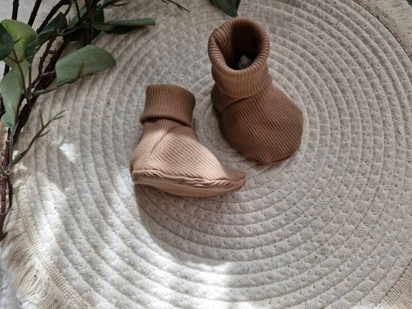Babyboots ribtricot