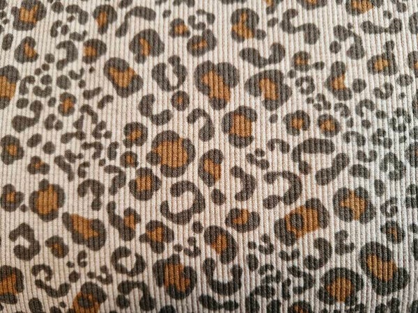 Rib legging of flare panter