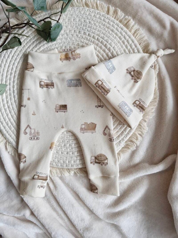 Babysetje rib tricot construction