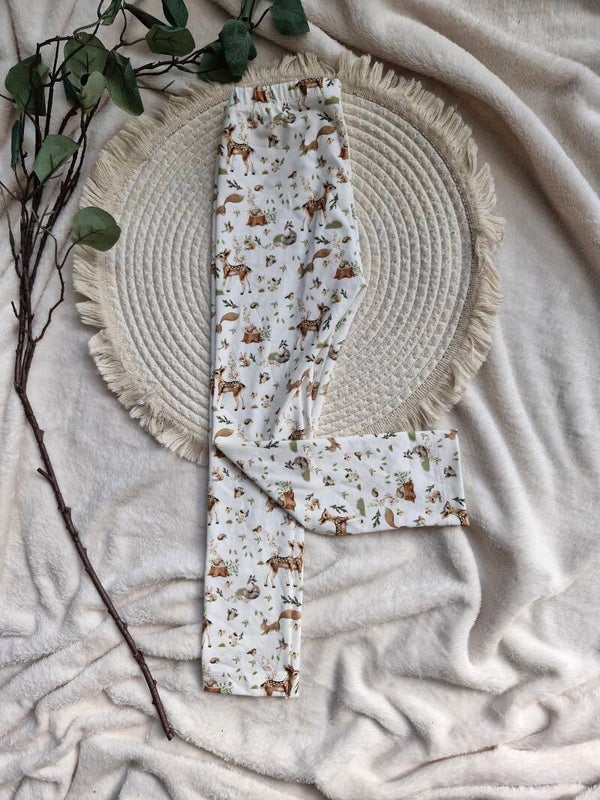 Legging 104 bosdiertjes