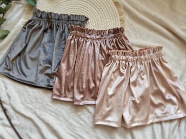 Paperbag rokje velours