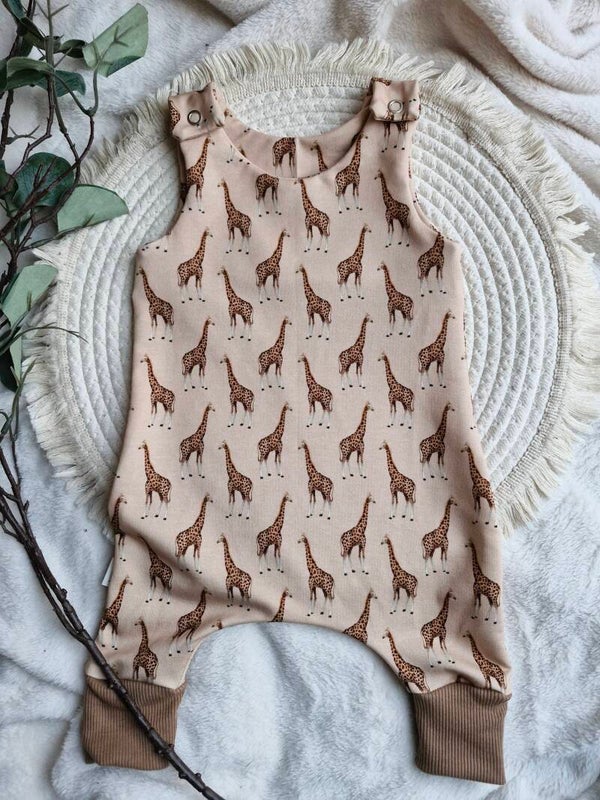 Salopette giraffe